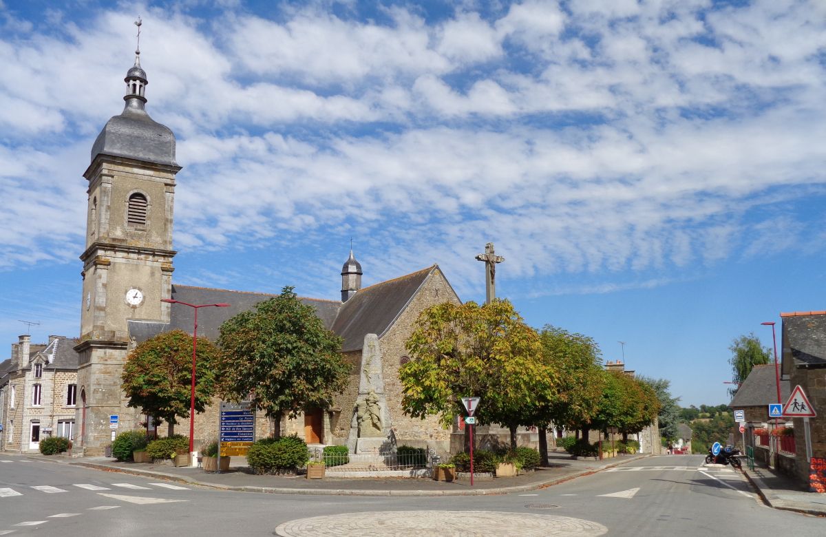 Bourg de Vieux Vy sur Couesnon en Ille et Vilaine